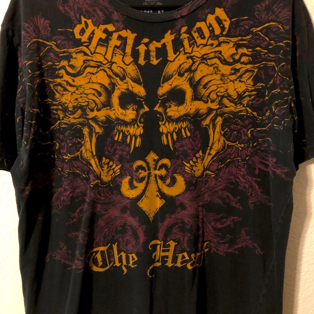 Affliction graphic T-shirt (Karo Parisyan)